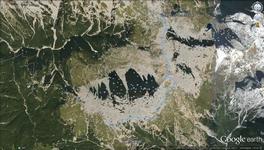 Monte Paterno - map