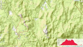Golica- zemljovid