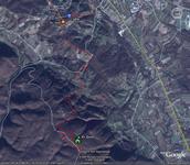 Google Earth prikaz tragova